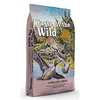 Сухий корм для котів Taste of the Wild Lowland Creek Feline Formula з качкою та перепілкою, на вагу 250 г