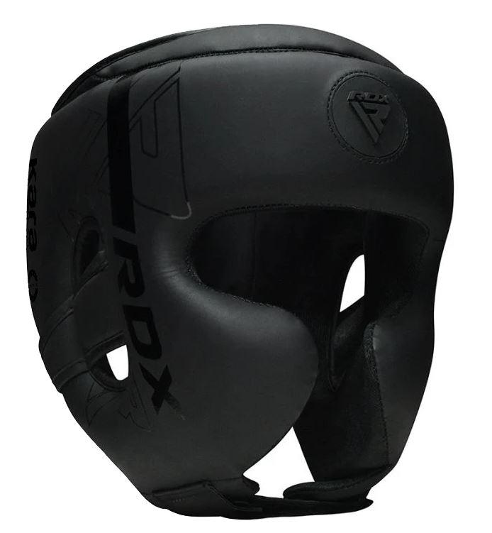 Боксерський шолом RDX F6 Matte Black M