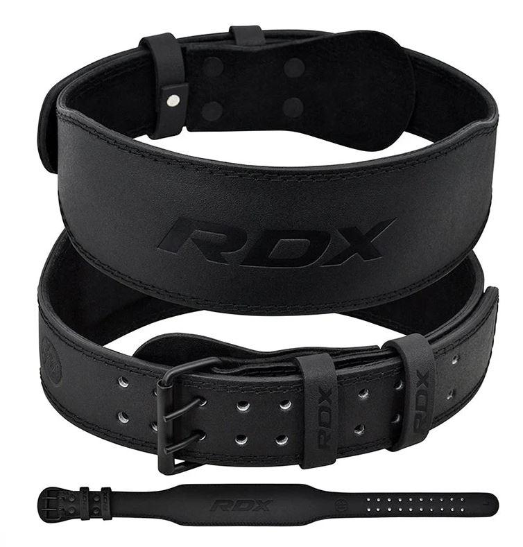 Пояс для важкої атлетики RDX Leather Full Black L