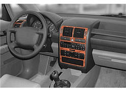 Накладки на панель (Meric) Карбон для Ауди A2 1999-2005 рр