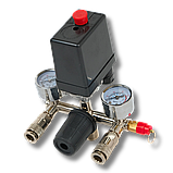 Блок автоматики для компресора Profter (220 Вт 20 А) у зборі, фото 3