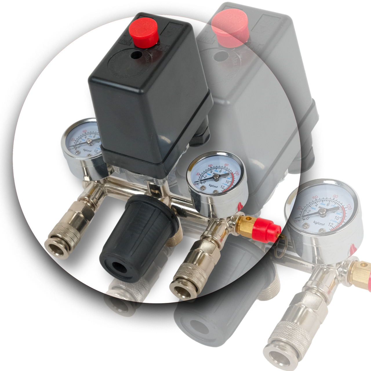 Блок автоматики для компресора Profter (220 Вт 20 А) у зборі, фото 1