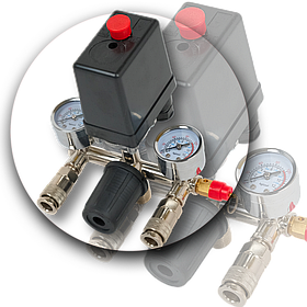 Блок автоматики для компресора Profter (220 Вт 20 А) у зборі