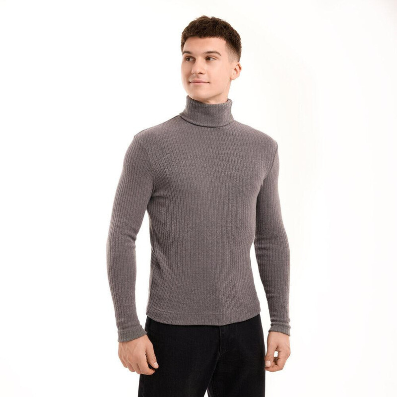 Чоловічий гольф Prestige від Pobedov темно-сірого кольору, фото 1