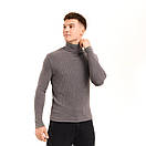 Чоловічий гольф Prestige від Pobedov темно-сірого кольору, фото 6