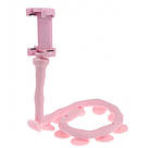 Гнучкий тримач для телефону з універсальними присосками Cute Worm Lazy Holder. Колір: рожевий BN-99, фото 8