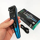 Машинка для підстригання VGR, Машинка для стрижки з безліччю насадок Акумуляторна стрижки CQ-23, фото 6