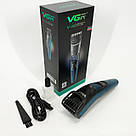 Машинка для підстригання VGR, Машинка для стрижки з безліччю насадок Акумуляторна стрижки CQ-23, фото 8