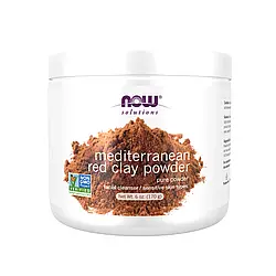 Маска для обличчя із червоної глини Now Foods Red Clay Powder 170 г