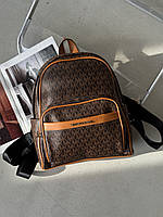 Рюкзак Michael Kors Bex коричневий + рижий Є