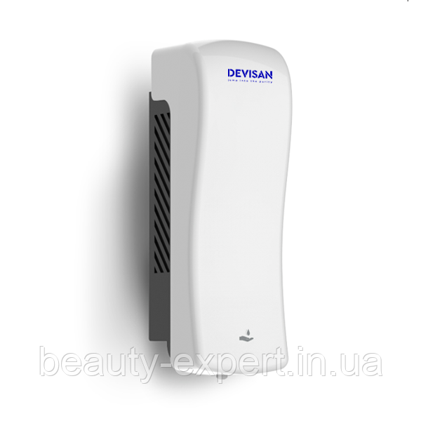 Диспенсер-дозатор для мила та геля 350 мл білий ТМ Devisan, фото 1