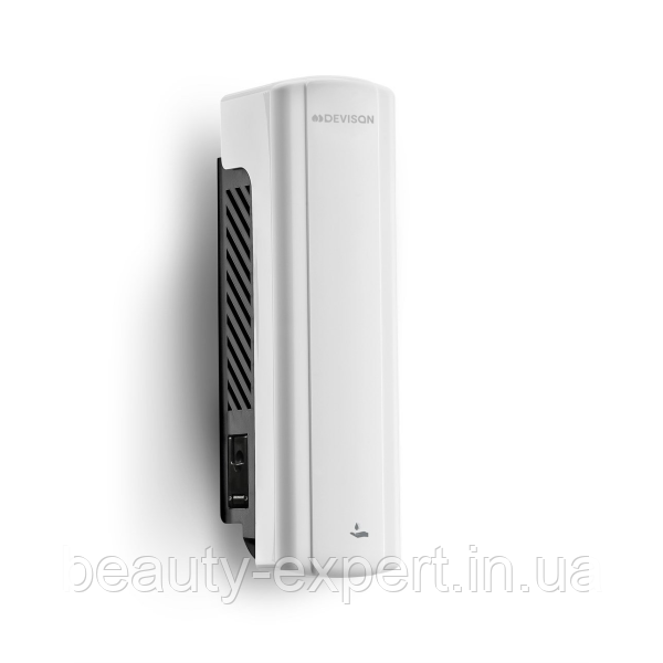 Диспенсер-дозатор для рідкого мила та гелю 350 мл білий пластиковий, фото 1