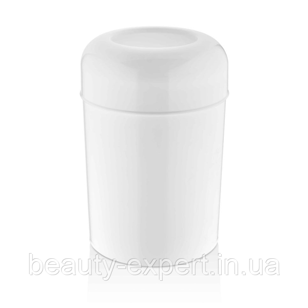 Корзина відро для сміття Elite 15 л білий пластик, фото 1