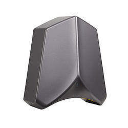Потужна автоматична сушарка для рук Interhasa dark gray 1100 Вт  HEPA фільтр подвійна вентиляція