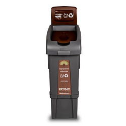 Сміттєвий сортувальний бак для органічних відходів Fantom бак на 80 л