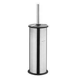 Підлогова щітка для унітазу з нержавіючої сталі з чорним ворсом Rulopak Classic