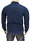Синій чоловічий светр Better Life 2736 B Denim великого розміру, фото 3