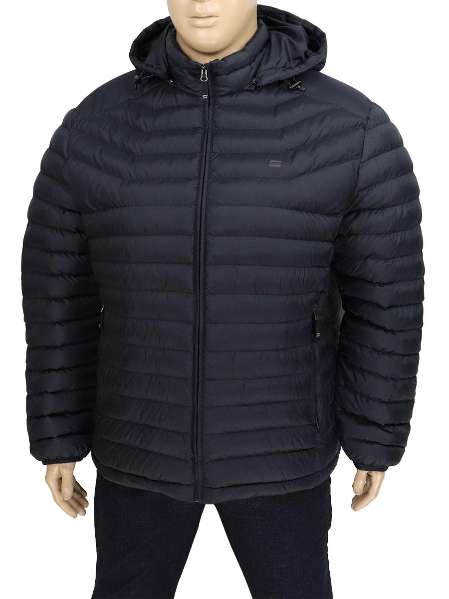 Чоловіча демісезонна куртка у великому розмірі Santoryo WK 8409B C-Lacivert, фото 1