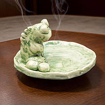 Підставка для пахощів ручної роботи керамічна / Підставка для паличок пахощів авторська, фото 4