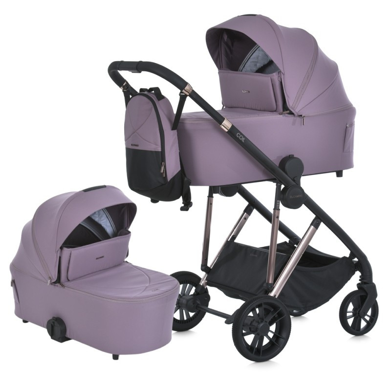 Дитяча універсальна коляска 2в1 El Camino ME 1190 Coil рожевий, фото 1