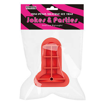 Форма для льоду або шоколаду Mini Penis Silicone Ice Tray