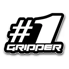 Стикер із логотипом #1Gripper, 300*202 мм