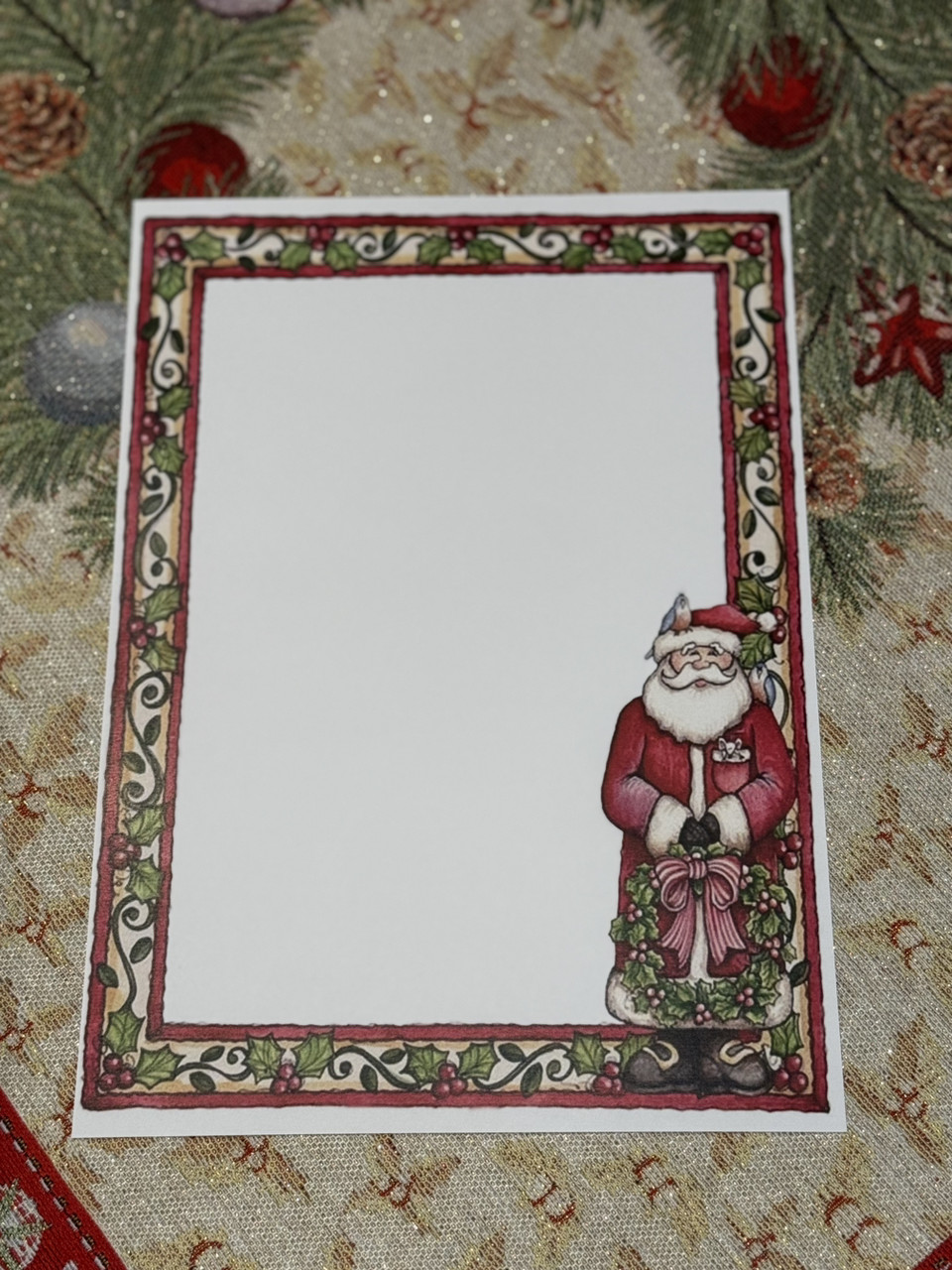 Бланк Мій різдвяний лист Св. Миколаю, фото 1