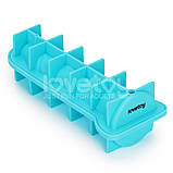 Форма для льоду, лоток для кубиків Lovetoy силіконова реалістична 8х1,55 см, фото 4