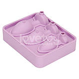 Форма для льоду, форма для шоколаду lovetoy силіконова з трьома розмірами, фото 5