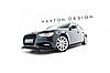 Сплітер Audi A4 B8 (11-16) тюнінг обвіс спідниця елерон (v2), фото 3