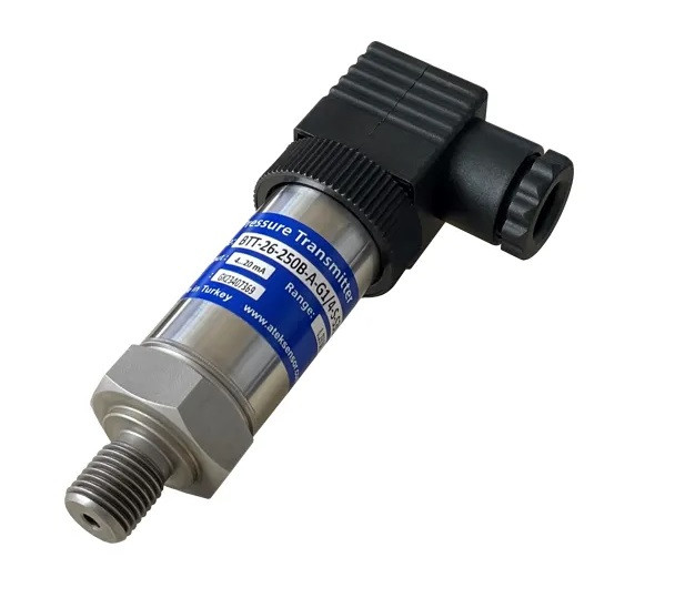 Датчик вимірювання тиску BTT26, 0…25BAR, 4-20mA (2-wire), G1/4", DIN43650-A, 316L нерж.сталь, фото 1