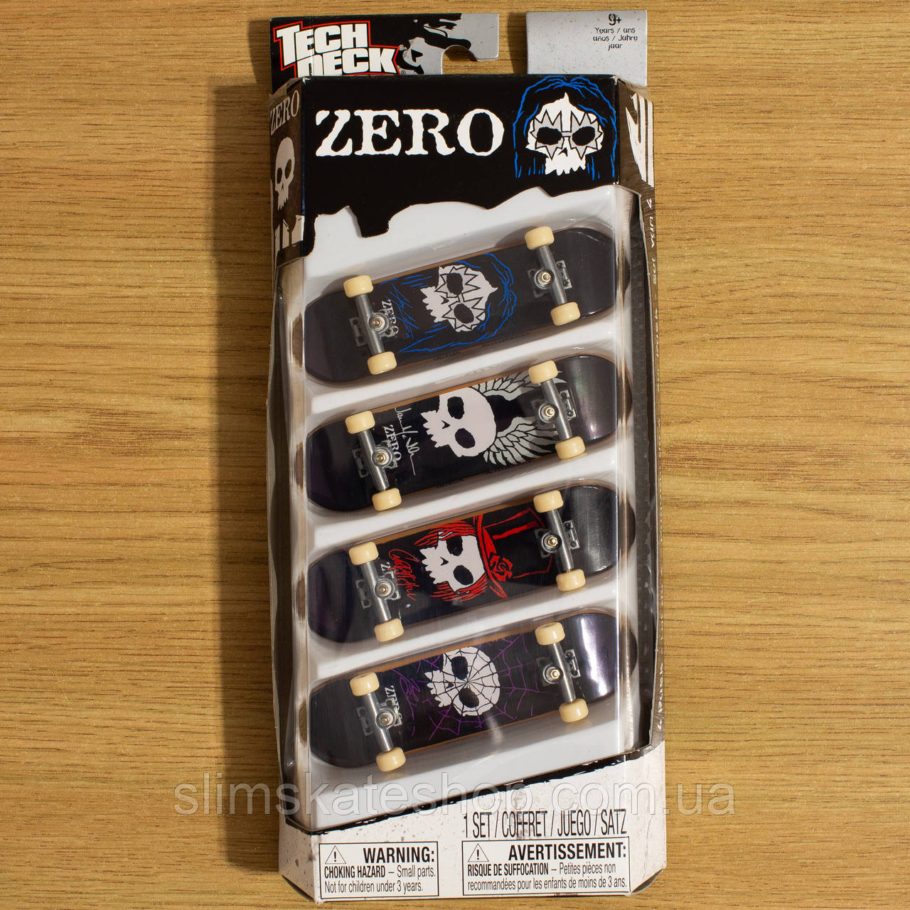 Фінгерборд набір Tech Deck Zero Skateboards 4 Pack, фото 1