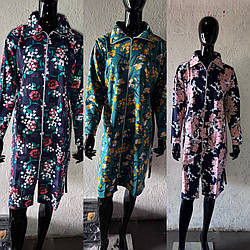 Халат жіночий начіс на замку