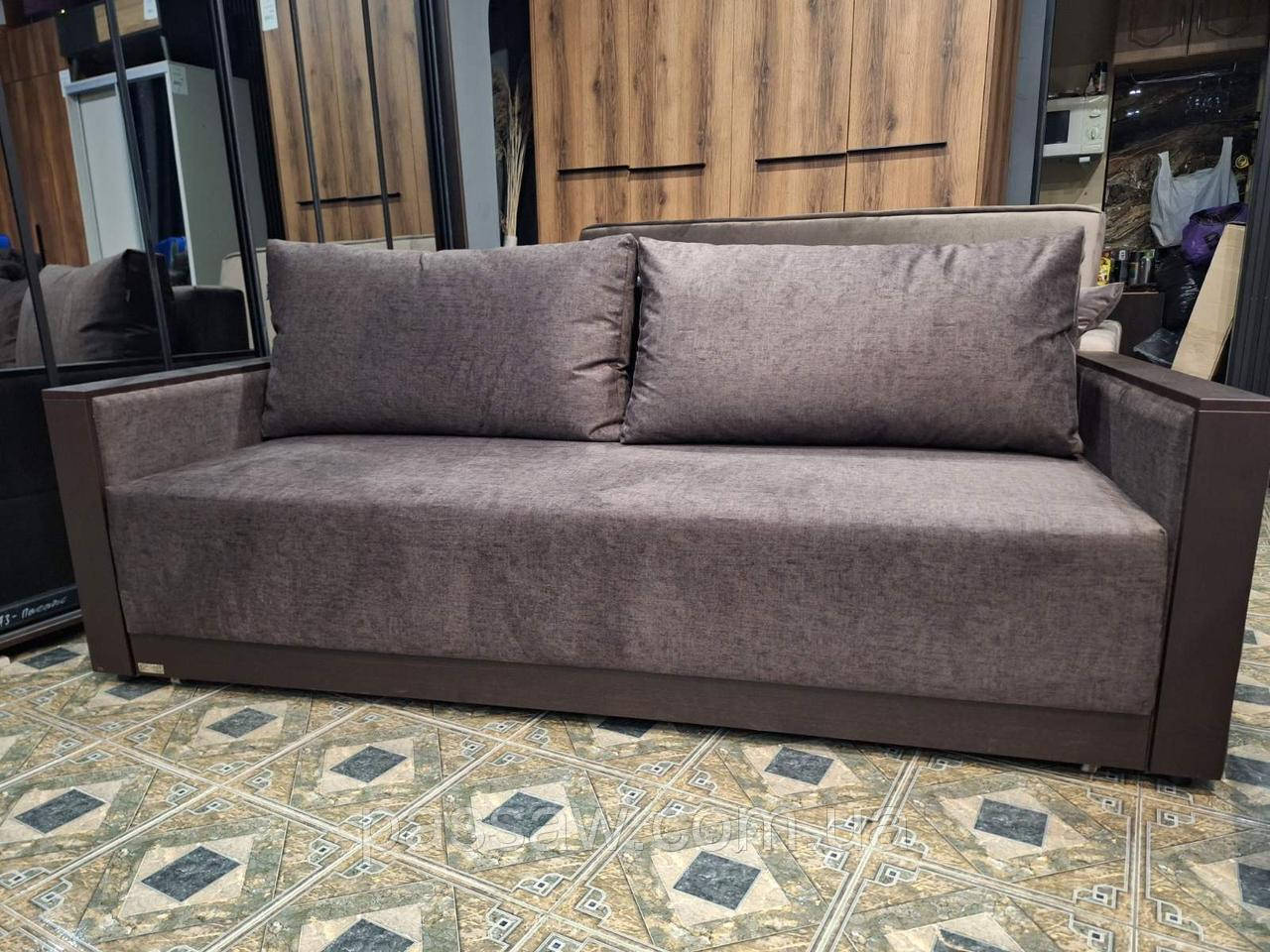 Диван «Еліт» - стильне та сучасне рішення для вашого будинку зі зручним та просторим спальним місцем., фото 1
