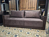 Диван «Еліт» - стильне та сучасне рішення для вашого будинку зі зручним та просторим спальним місцем., фото 2