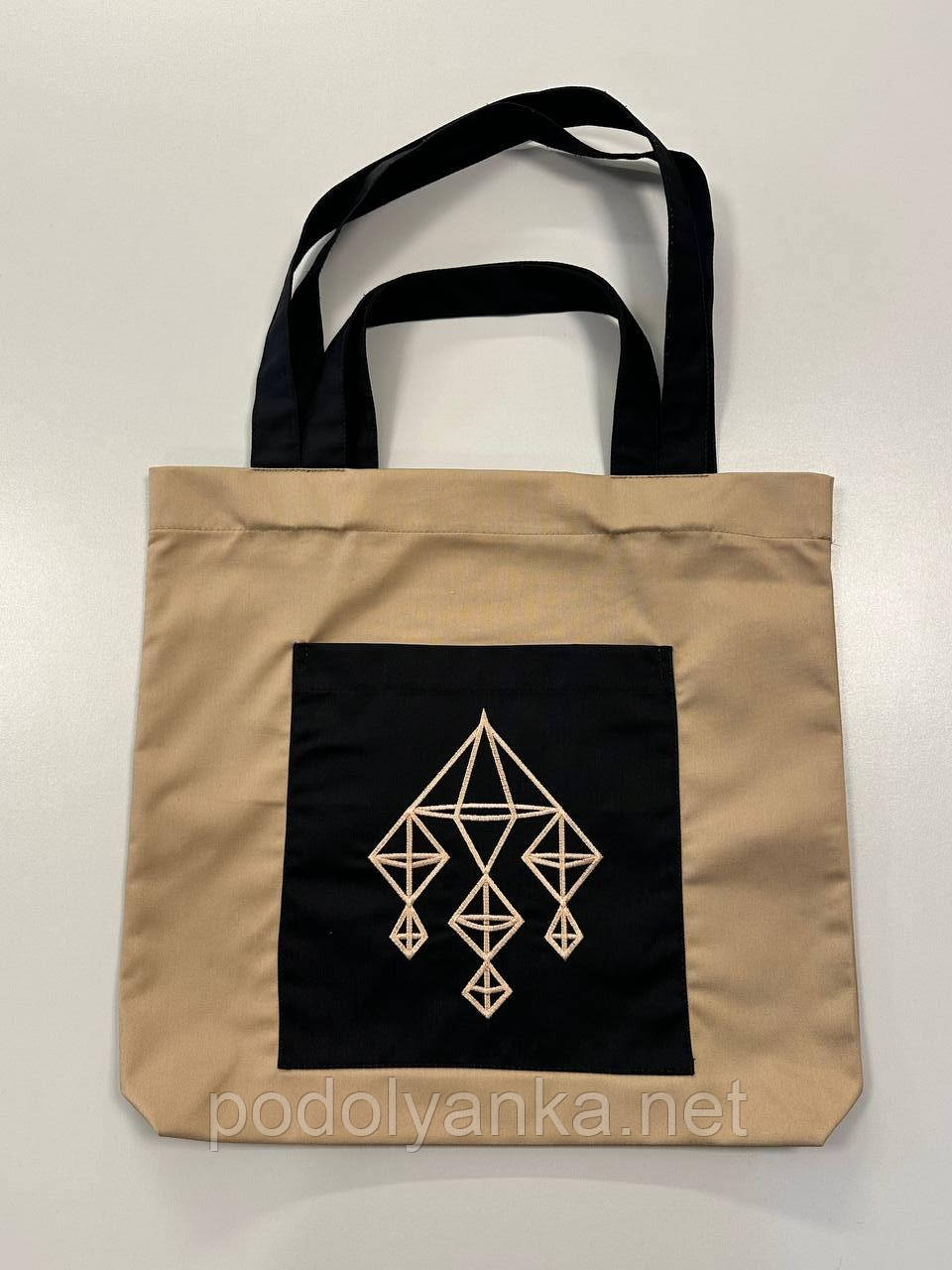 Шопер з вишивкою Павук, фото 1