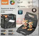 Мультипекар мультимейкер зі знімними формами 4 в 1 RAF R. 550 на 800 W, фото 9