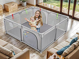 Дитячий ігровий манеж Harmony Comfort 150x180 см з 50 кульками