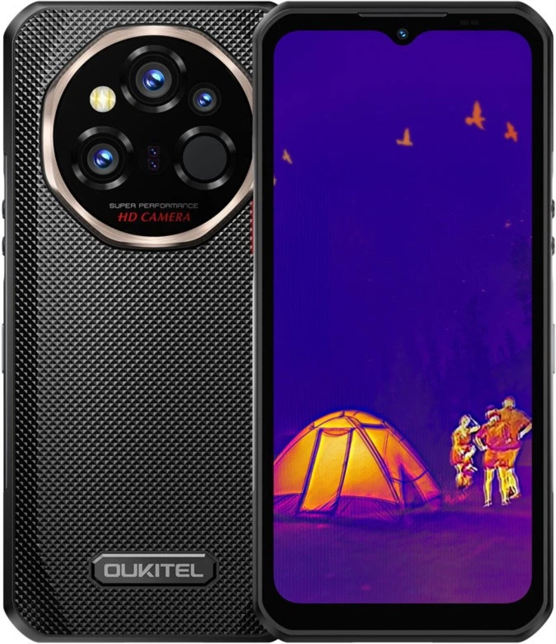 Смартфон Oukitel WP55 Ultra 16/512GB Black + Тепловизор, фото 1
