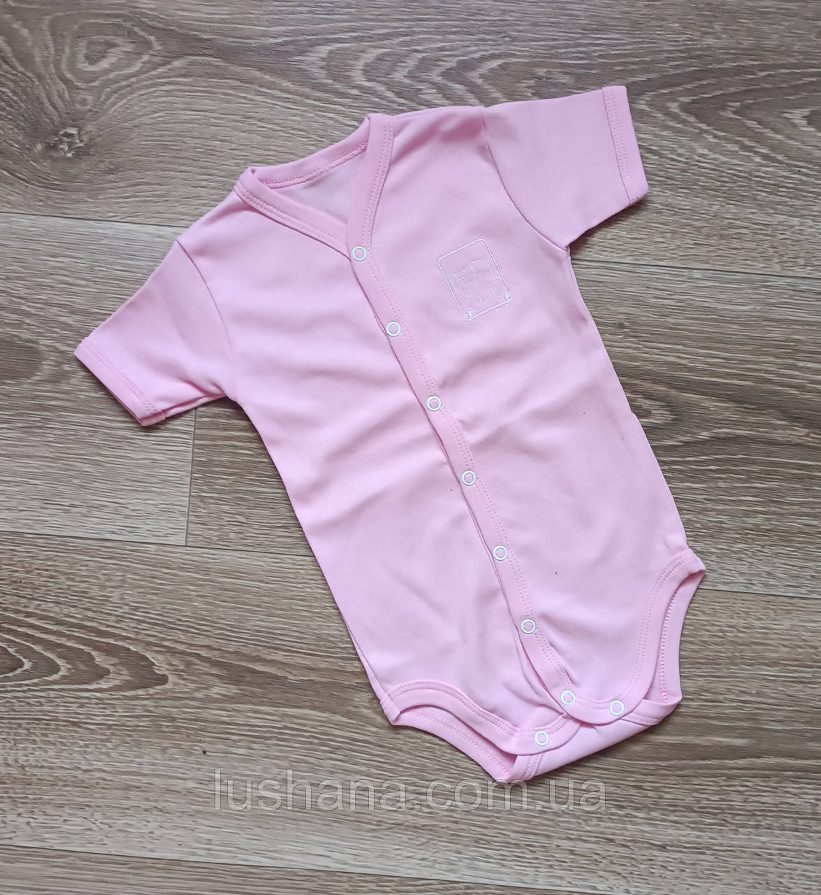 Боді футболка на дівчинку / інтерлок / р.80, 9-12 міс., фото 1