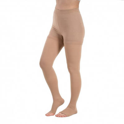 Колготи компресійні 1-й клас 18-22 мм р.с., відкрита шкарпетка - Ersamed ERSA-508-1