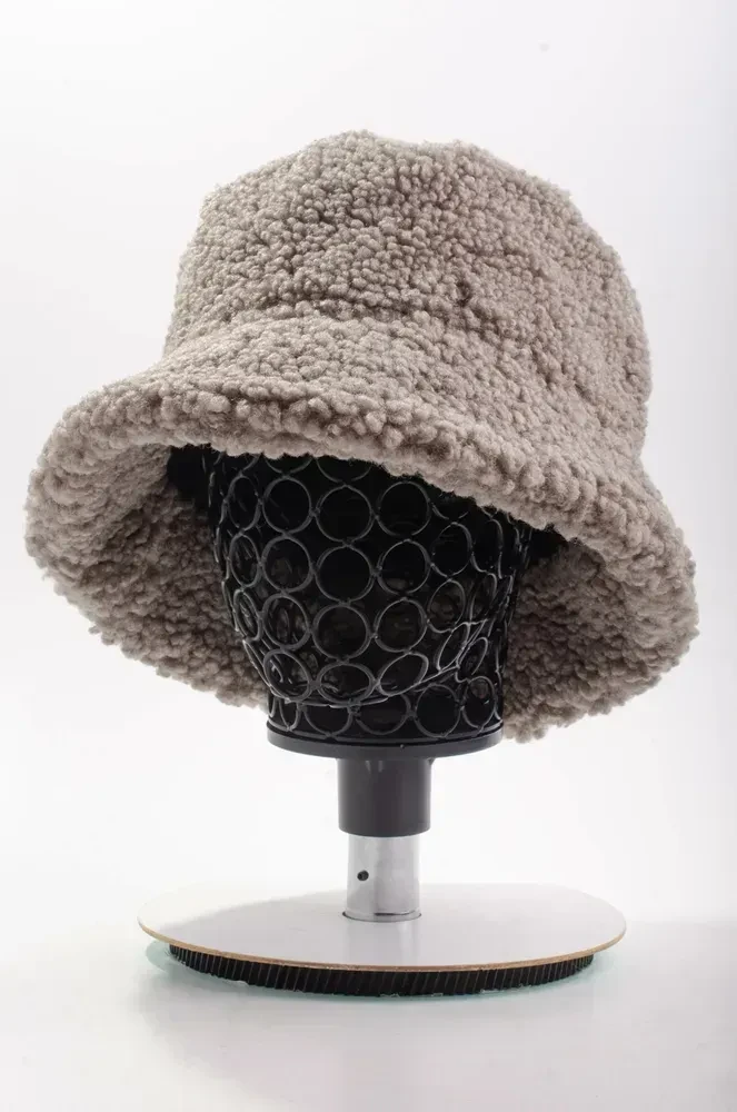 Панама жіноча тедді фліс беж, фото 1