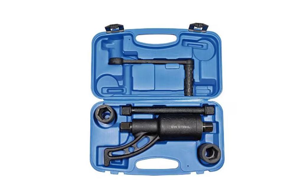 Ключ балонний SW-Stahl 3200 Нм, з комплектом головок 32/33 мм, фото 1