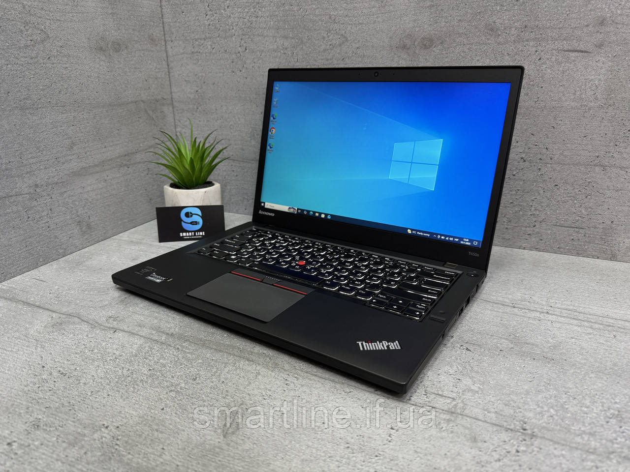 Стильний ноутбук Lenovo T450s i5-5200u 8gb ddr3 14" 128gb ssd, фото 1