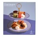 HARMONY Patera Etażerka – елегантна двоповерхова підставка для тортів та десертів
