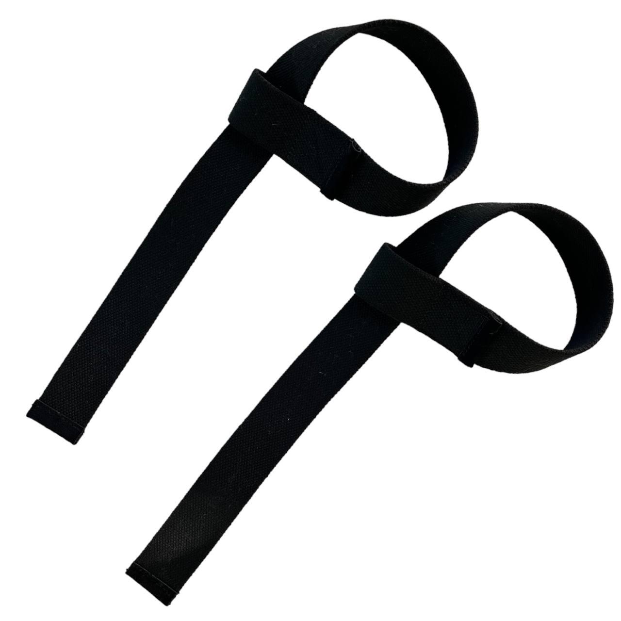Лямки для тяги NEWDAY, чорні, 60×3.5 см, атлетичні для штанги EF-0030