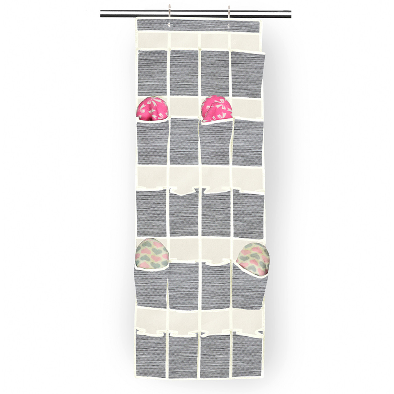 Органайзер підвісний Handy Home сірий 20 секцій 44x135 см (ASH-09), фото 1