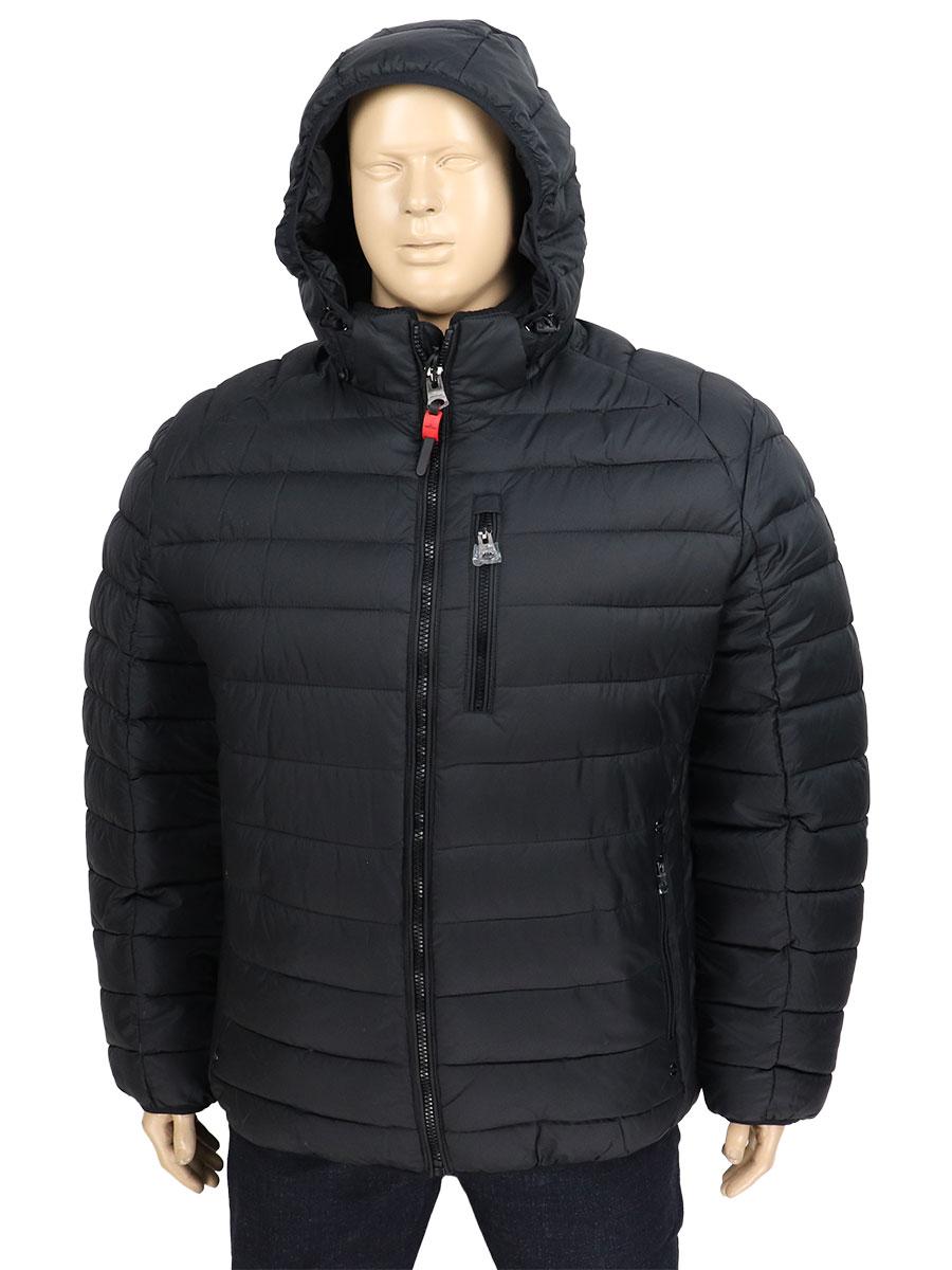 Чоловіча зимова куртка у великому розмірі Nortfolk 210361 #100, фото 1