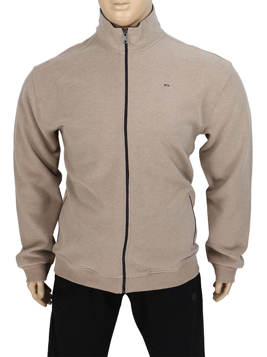 Бежева чоловіча кофта Zinzolin 3688 Su Bej великого розміру, фото 1