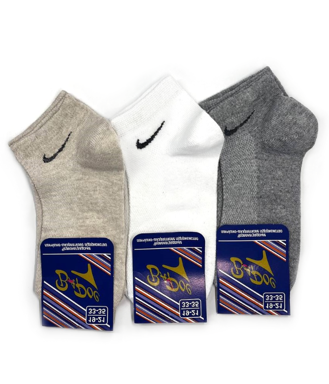 Шкарпетки підліткові стрейч Трендові 19-21 (33-35) р. (12 пар!) (Літні/сітка) Варос, фото 1